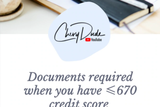 Bad Credit Document Checklist